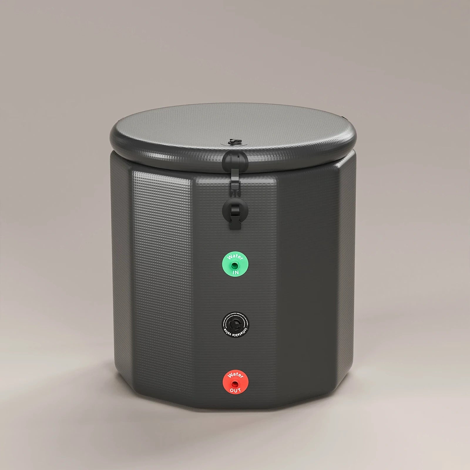 Round Portable Inflatable Ice Bath Barrel