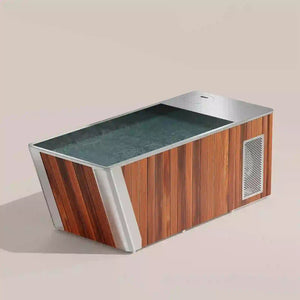 Wooden & Stainless Steel All In One Tub