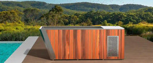 Wooden & Stainless Steel All In One Tub