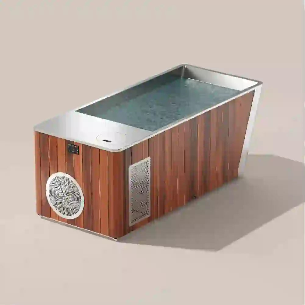 Wooden & Stainless Steel All In One Tub