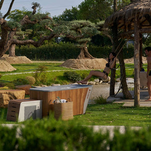 Wooden Hybrid Cold Plunge Tub 1