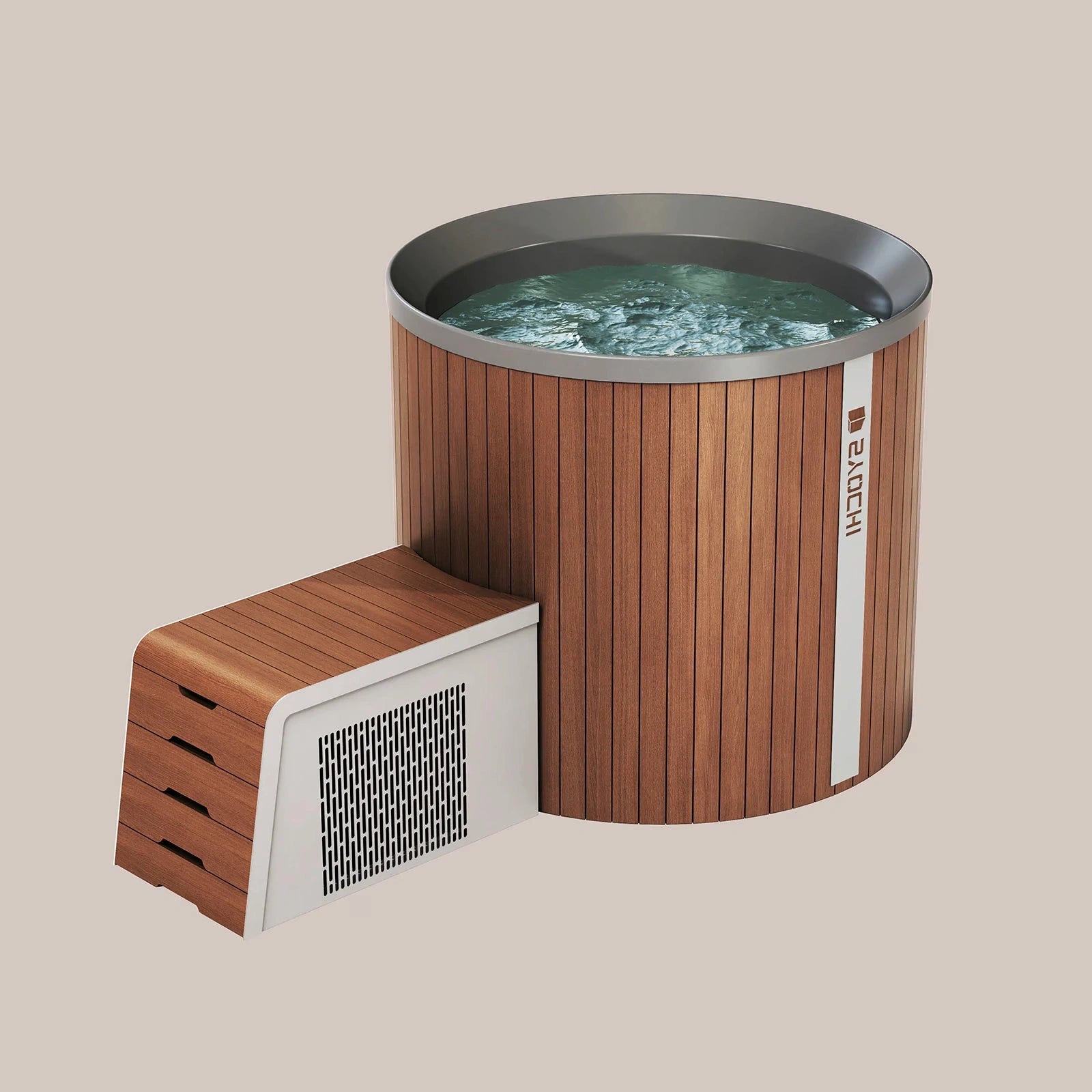 Wooden Hybrid Cold Plunge Tub 2